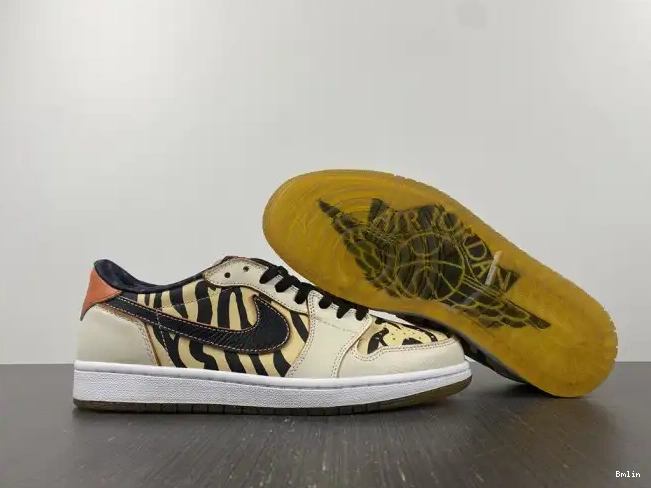 Bmlin shoes Jordan of Tiger 1 the Year DH6932-100 OG Low Air 0604